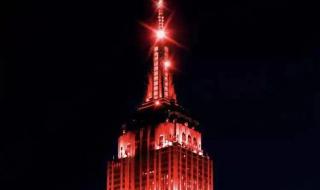点亮帝国大厦意味着什么 帝国大厦点亮中国红